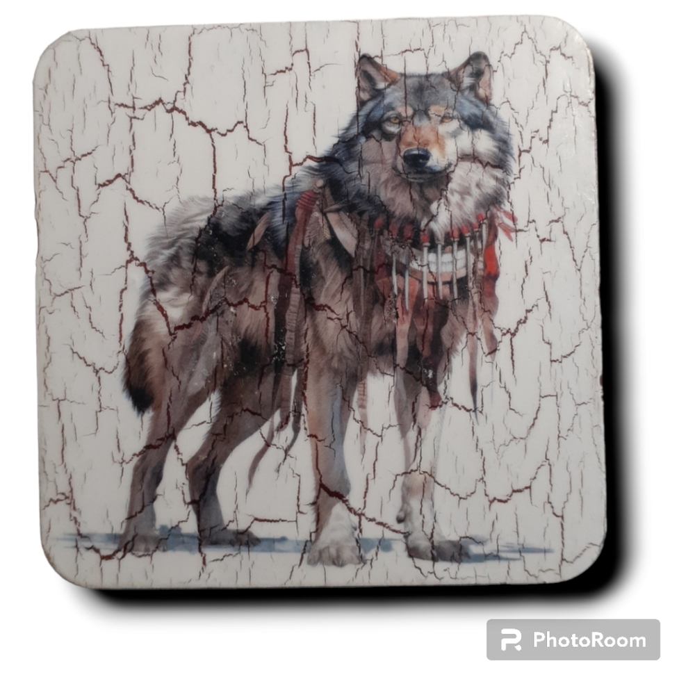 WOODEN SOUVENIR ANIMAL NATIVE AMERICAN  COD/ALOVA/60